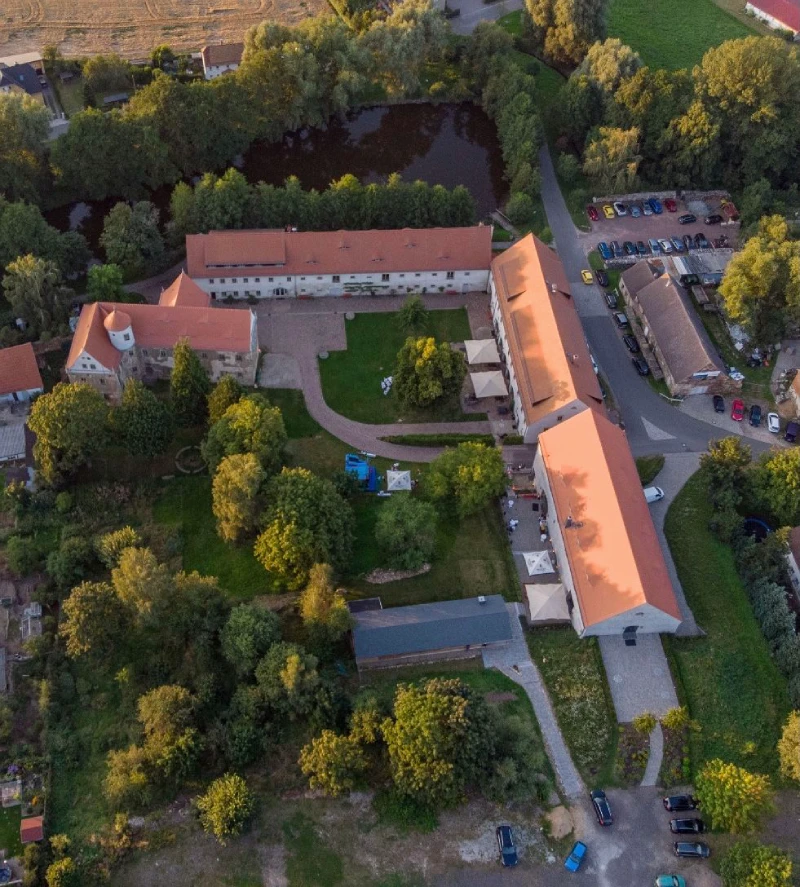 Rittergut Limbach Luftaufnahme